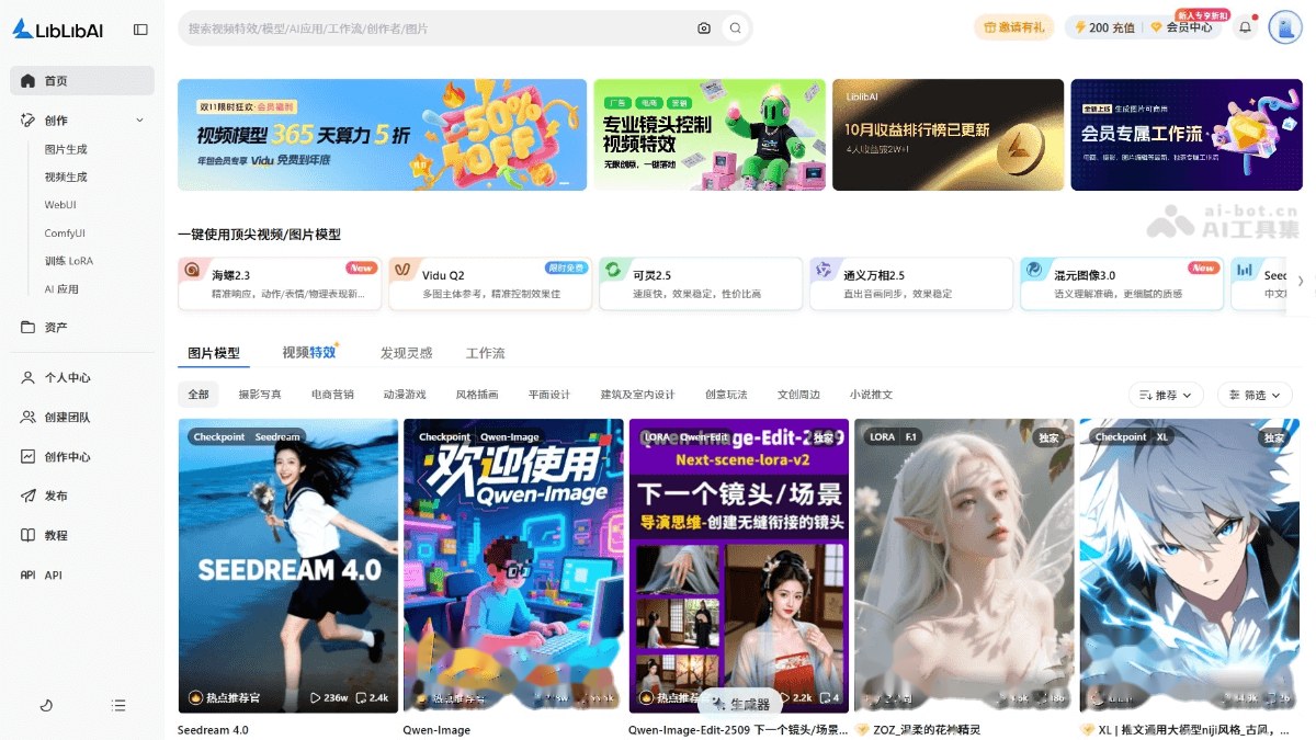 LiblibAI电商营销