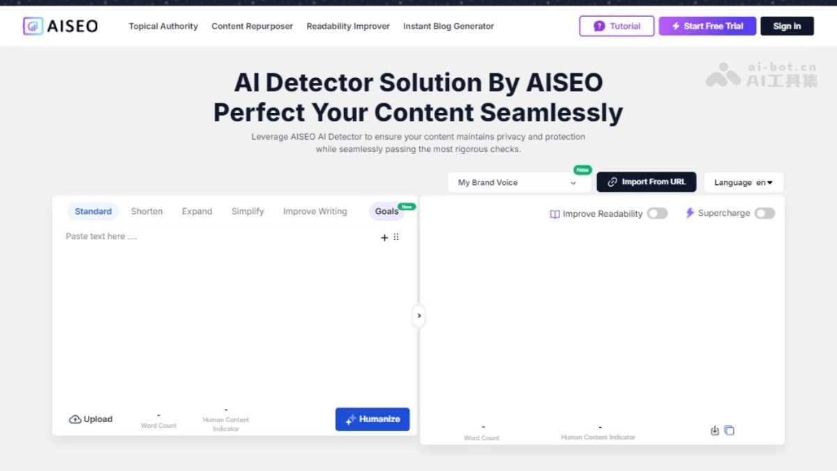 AISEO AI Content Detector